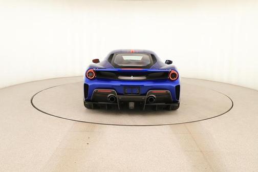 Electric Blue 2020 Ferrari 488 Pista Base