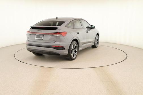Pebble Gray 2024 Audi Q4 e-tron 55 quattro Premium