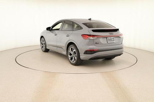 Pebble Gray 2024 Audi Q4 e-tron 55 quattro Premium