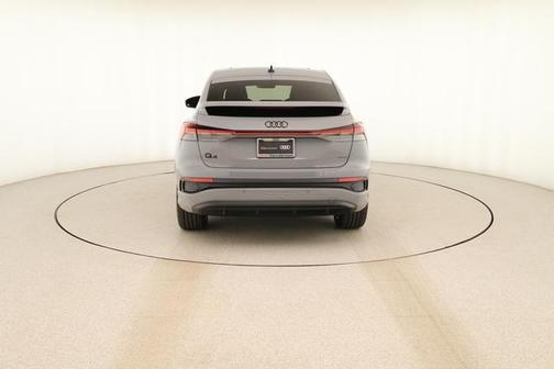 Pebble Gray 2024 Audi Q4 e-tron 55 quattro Premium