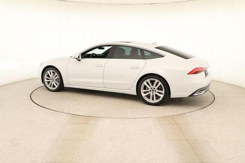 Glacier White Metallic 2022 Audi A7 55 Premium