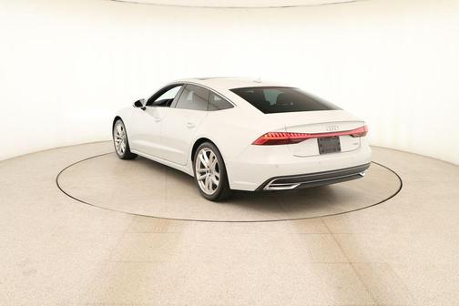 Glacier White Metallic 2022 Audi A7 55 Premium