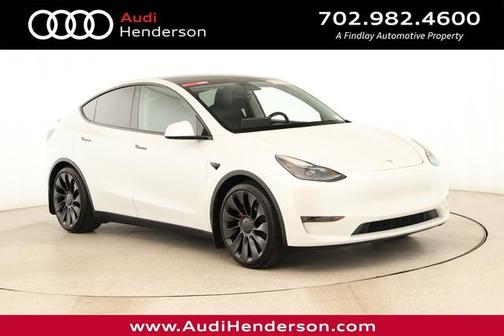 Pearl White Multi 2023 Tesla Model Y Performance