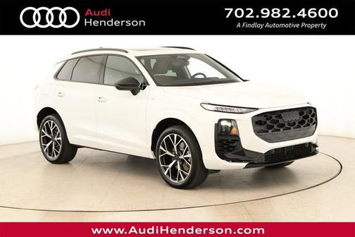 White 2026 Audi Q3 S line