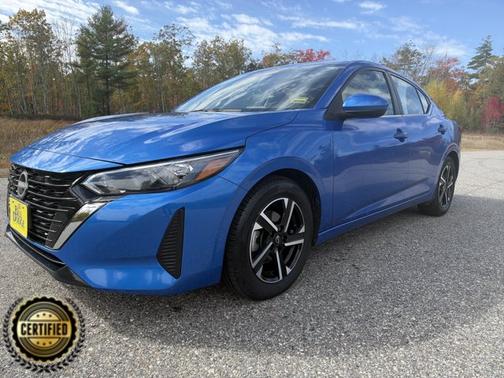 Electric Blue Metallic 2024 Nissan Sentra SV