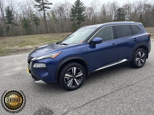 Caspian Blue 2023 Nissan Rogue Platinum