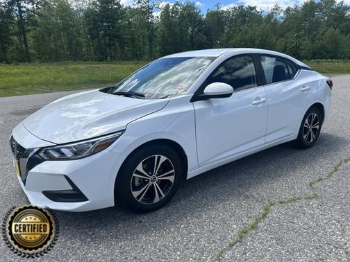 Cloud White 2023 Nissan Sentra SV