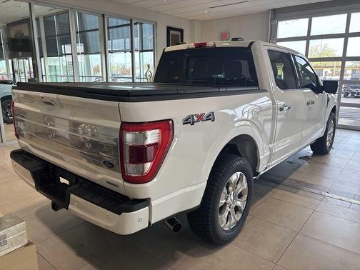 STAR WHITE MET TRI-COAT 2021 Ford F-150 Platinum