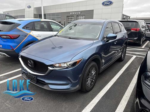 Eternal Blue Mica 2021 Mazda CX-5 Touring