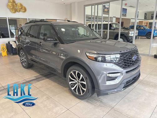 CARBONIZED GRAY METALLIC 2022 Ford Explorer ST-Line