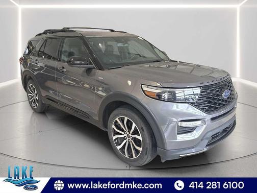 CARBONIZED GRAY METALLIC 2022 Ford Explorer ST-Line