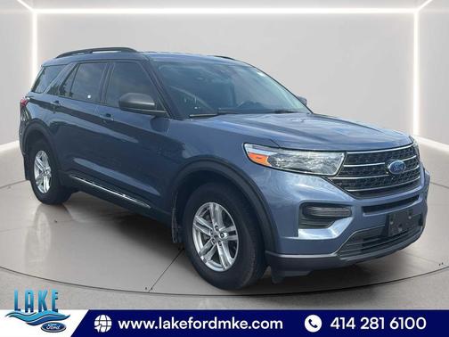 INFINITE BLUE MET TINTED CC 2021 Ford Explorer XLT