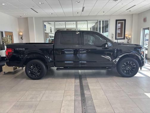 AGATE BLACK METALLIC 2024 Ford F-150 Lariat