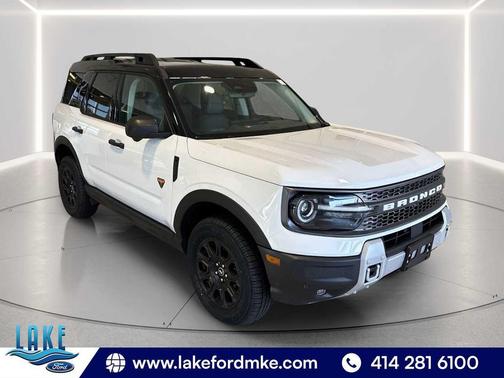 OXFORD WHITE 2025 Ford Bronco Sport Badlands