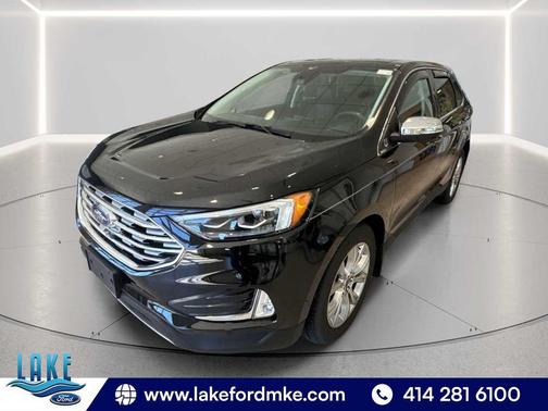 AGATE BLACK 2022 Ford Edge Titanium