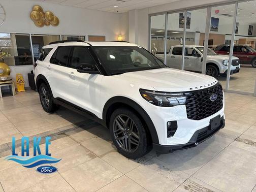 STAR WHITE MET TRI-COAT 2026 Ford Explorer ST