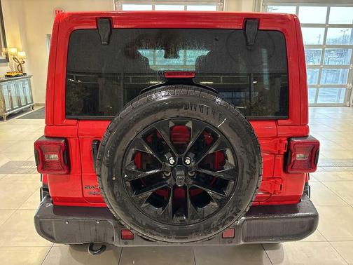 Firecracker Red Clearcoat 2025 Jeep Wrangler 4xe Sahara