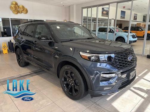 STONE BLUE METALLIC 2024 Ford Explorer ST-Line