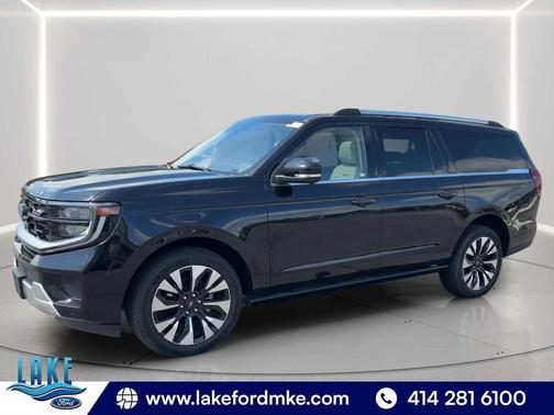 AGATE BLACK METALLIC 2025 Ford Expedition Max Platinum