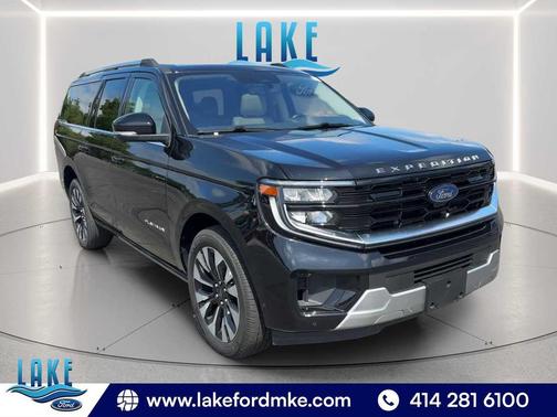 AGATE BLACK METALLIC 2025 Ford Expedition Max Platinum