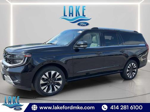 AGATE BLACK METALLIC 2025 Ford Expedition Max Platinum