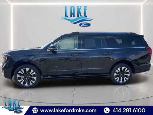 AGATE BLACK METALLIC 2025 Ford Expedition Max Platinum
