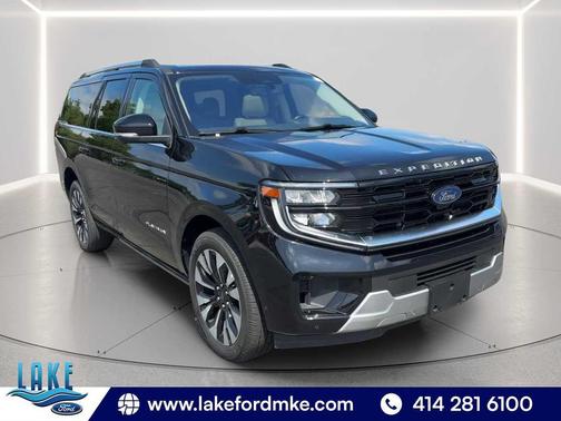 AGATE BLACK METALLIC 2025 Ford Expedition Max Platinum