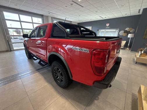 RACE RED 2022 Ford Ranger LARIAT