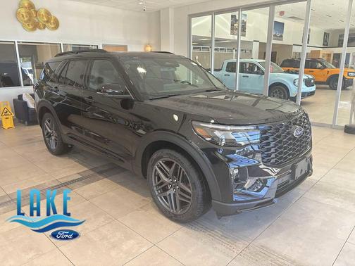 AGATE BLACK METALLIC 2026 Ford Explorer ST