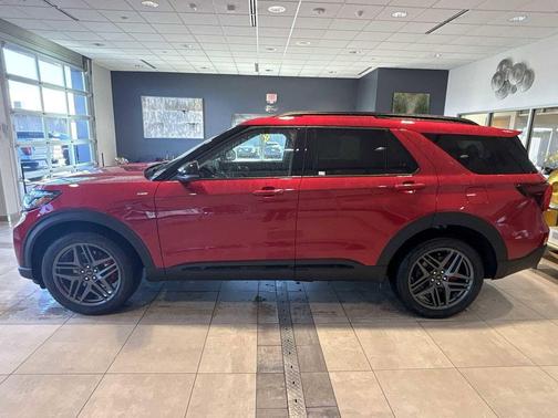 Rapid Red 2026 Ford Explorer ST-Line