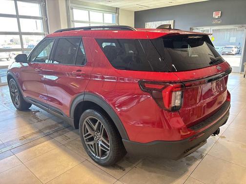 Rapid Red 2026 Ford Explorer ST-Line