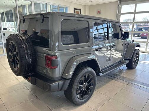 Sting-Gray Clearcoat 2023 Jeep Wrangler 4xe Sahara
