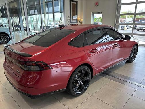 Radiant Red Metallic 2024 Honda Accord Hybrid Sport-L