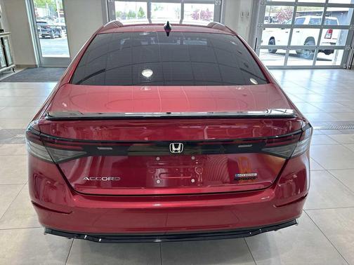 Radiant Red Metallic 2024 Honda Accord Hybrid Sport-L