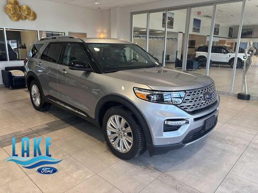 ICONIC SILVER METALLIC 2021 Ford Explorer Limited