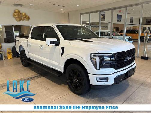 STAR WHITE METALLIC TRICOAT 2026 Ford F-150 Platinum