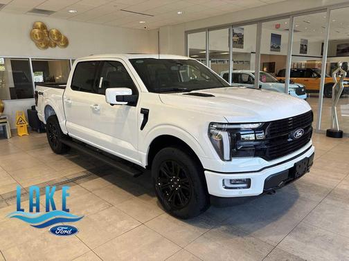 Star White Metallic Tri-Coat 2026 Ford F-150 Platinum