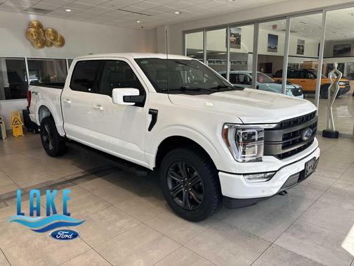 STAR WHITE METALLIC TRICOAT 2023 Ford F-150 Lariat