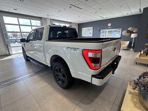 STAR WHITE METALLIC TRICOAT 2023 Ford F-150 Lariat