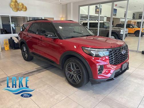 RAPID RED MET TINTED CC 2025 Ford Explorer ST-Line
