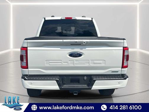 Star White Metallic Tri-Coat 2023 Ford F-150 Lariat
