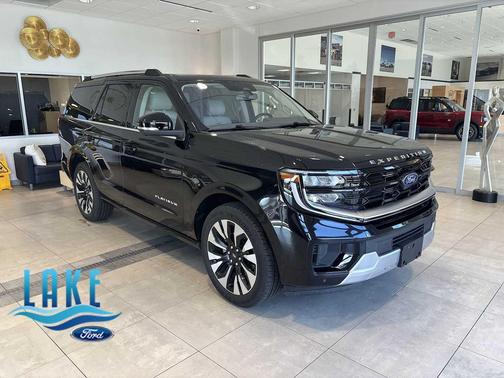 AGATE BLACK METALLIC 2025 Ford Expedition Platinum