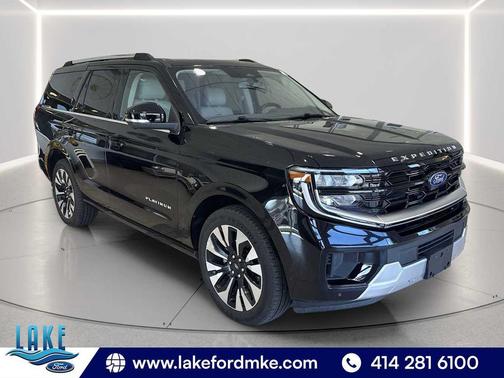 AGATE BLACK METALLIC 2025 Ford Expedition Platinum
