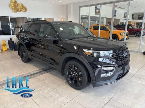 AGATE BLACK 2023 Ford Explorer ST-Line