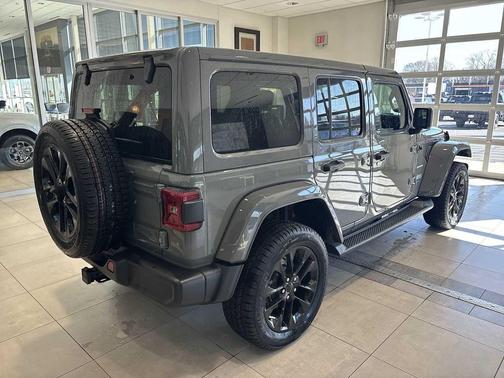 Sting-Gray Clearcoat 2023 Jeep Wrangler 4xe Sahara