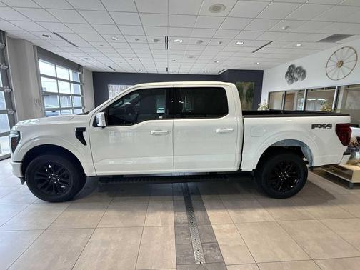 STAR WHITE MET TRI-COAT 2024 Ford F-150 Lariat