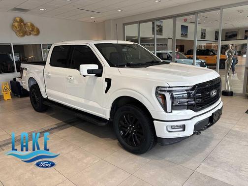 STAR WHITE MET TRI-COAT 2024 Ford F-150 Lariat