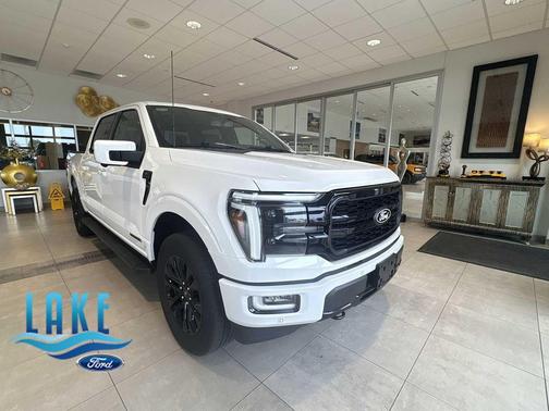 STAR WHITE MET TRI-COAT 2024 Ford F-150 Lariat