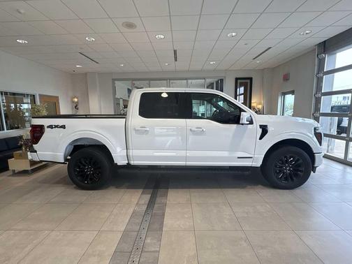 STAR WHITE MET TRI-COAT 2024 Ford F-150 Lariat