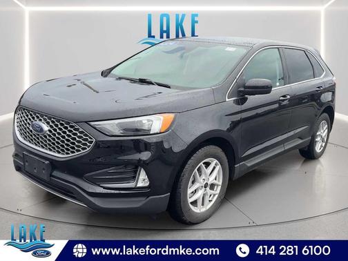AGATE BLACK METALLIC 2024 Ford Edge SEL